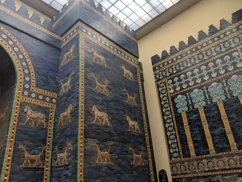 The Ishtar Gate of Babylon, Pergamon Museum, Museum Island, Berlin